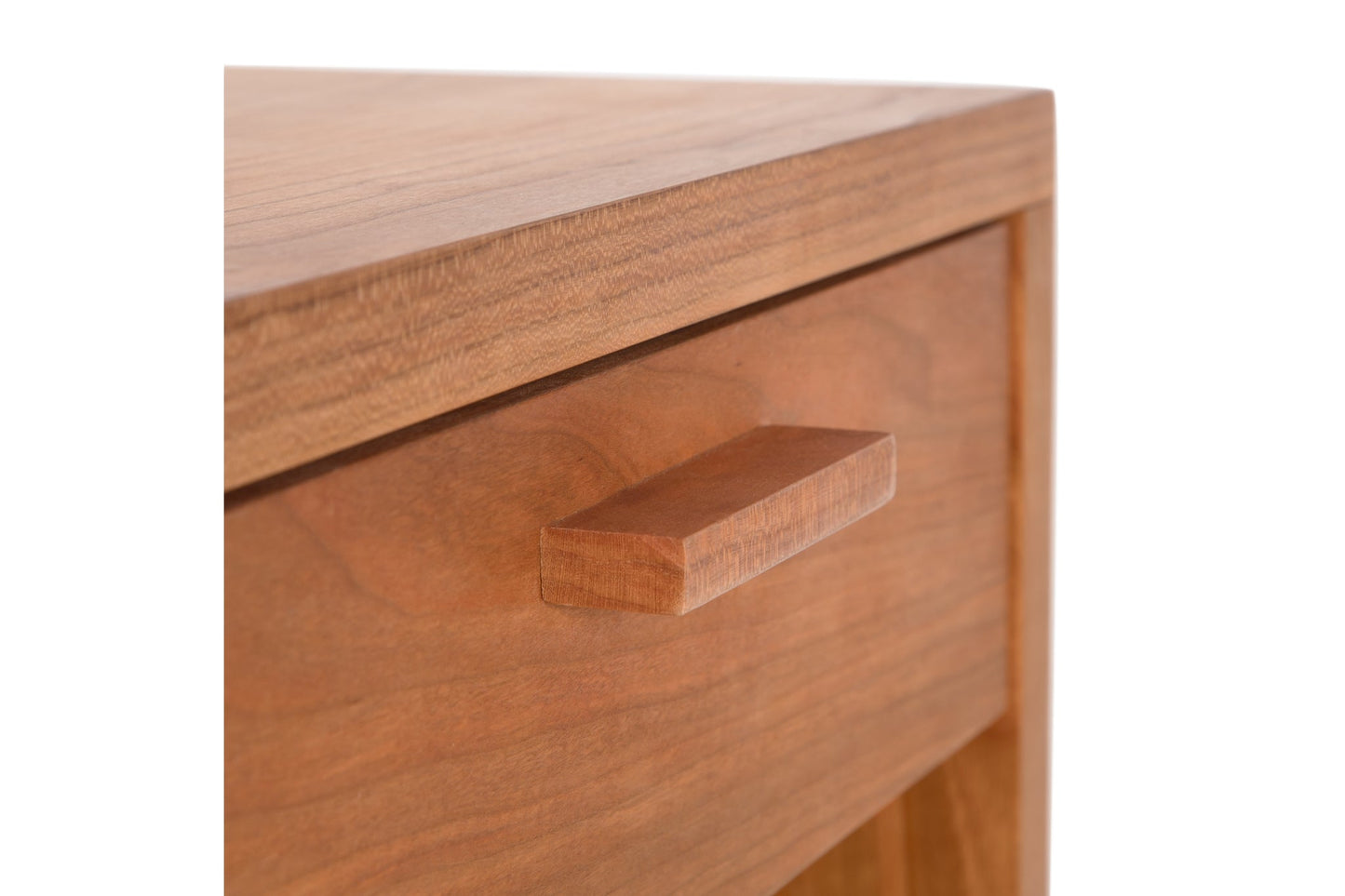 Loft 1-Drawer Enclosed Shelf Nightstand