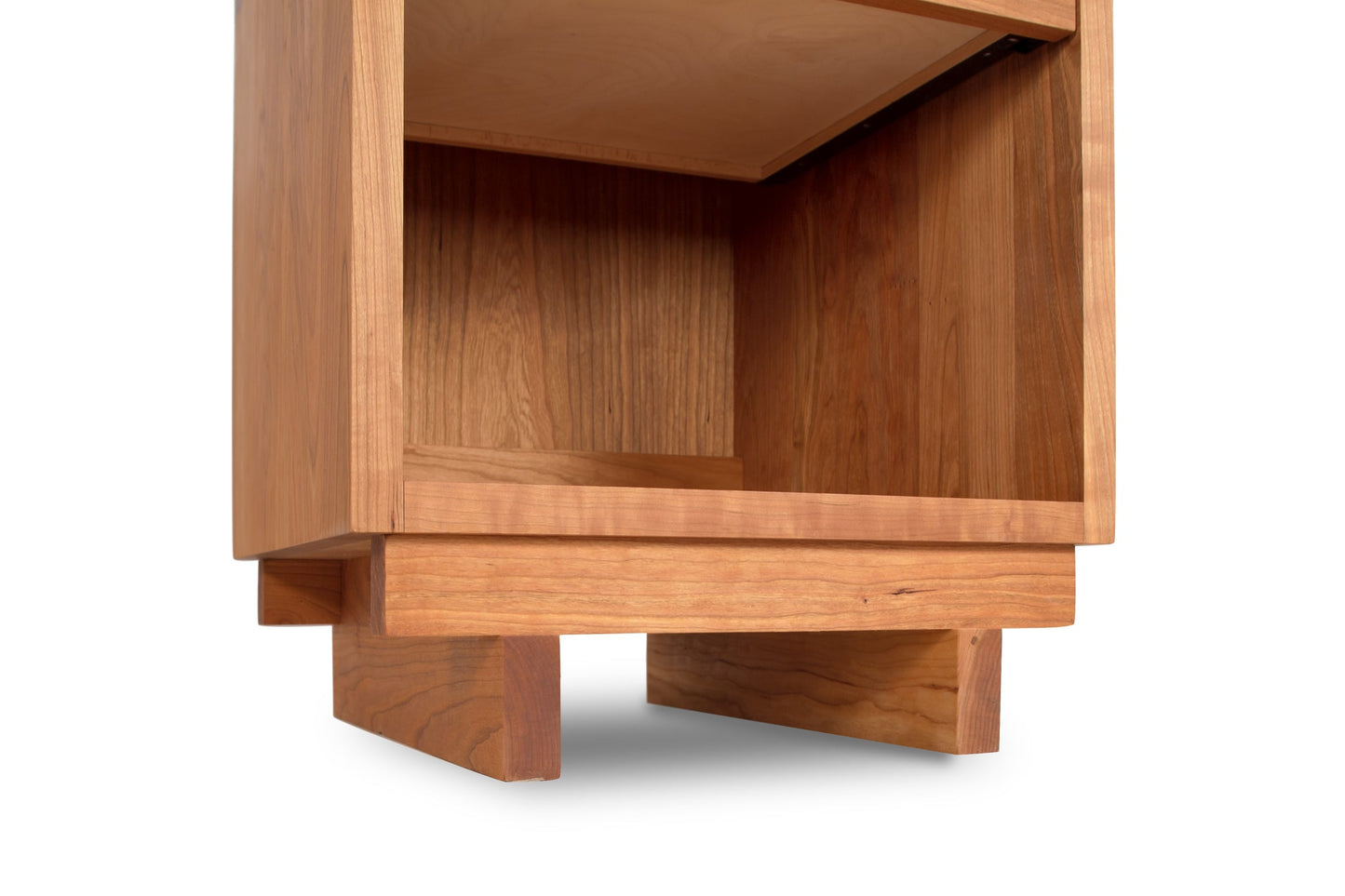 Loft 1-Drawer Enclosed Shelf Nightstand