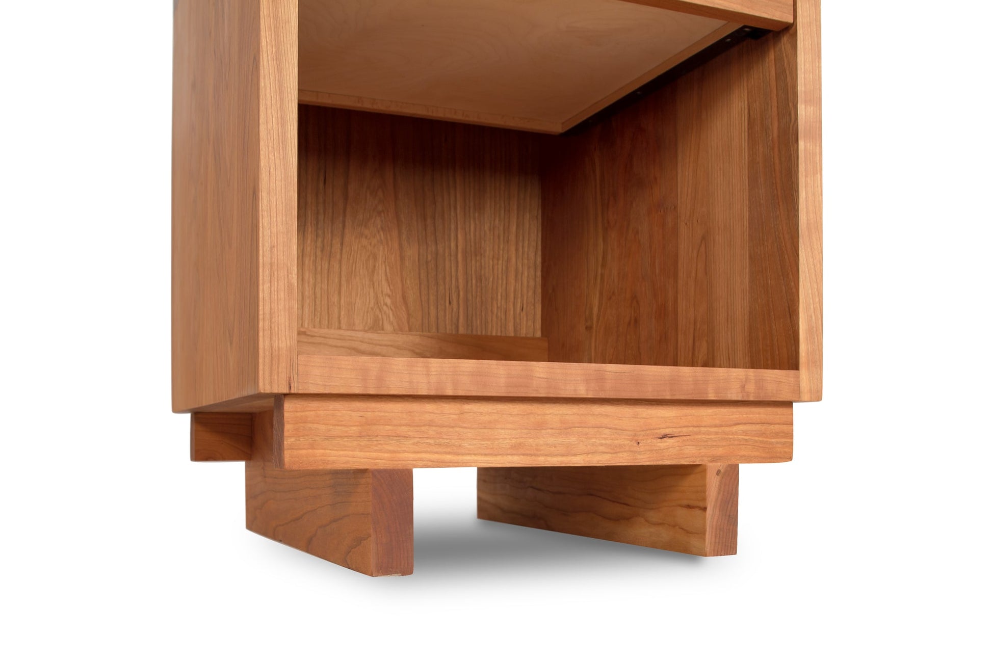 Loft 1-Drawer Enclosed Shelf Nightstand