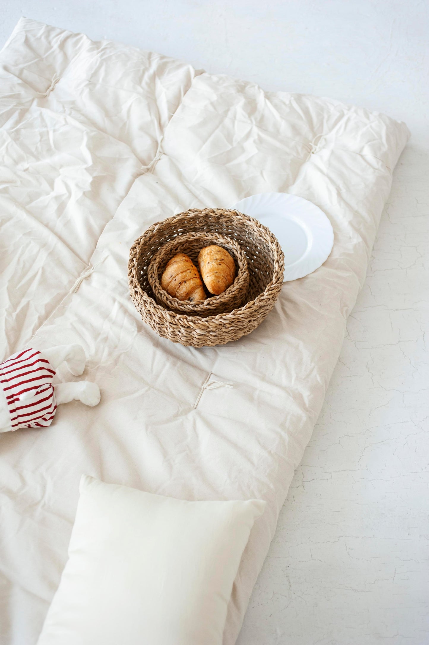 Organic Cotton and Wool Japanese-Style Massage Mat