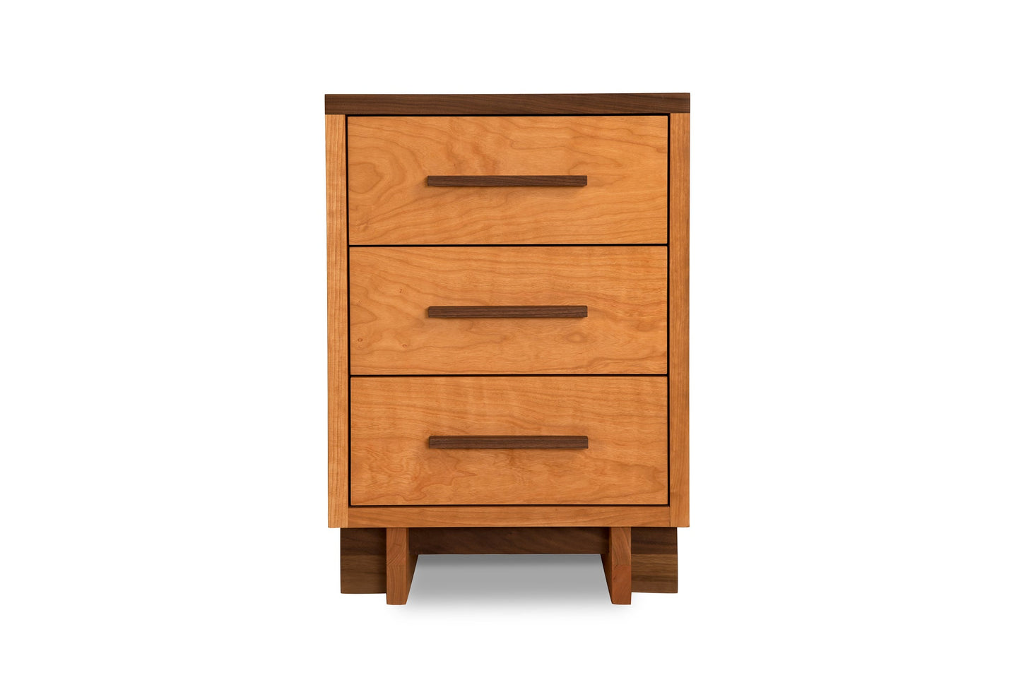 Modern American 3-Drawer Nightstand