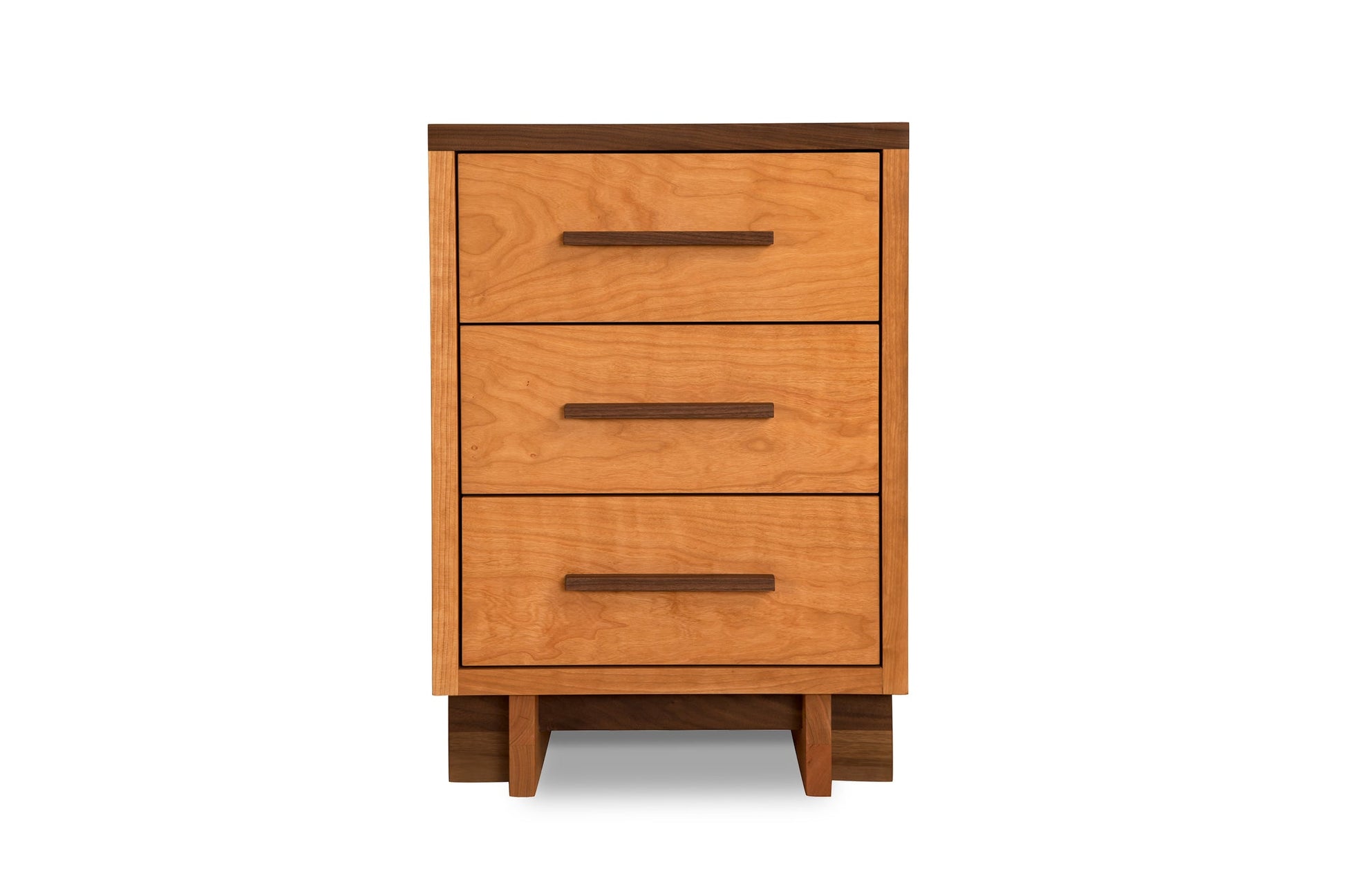 Modern American 3-Drawer Nightstand
