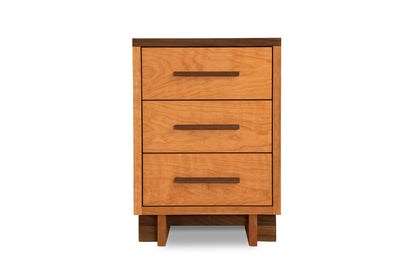 Modern American 3-Drawer Nightstand