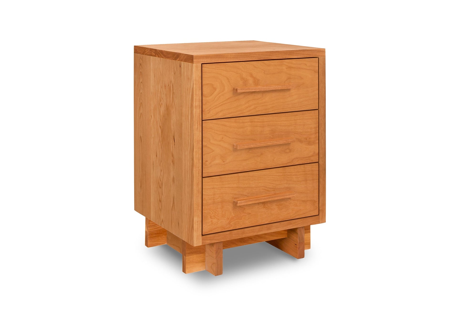 Modern American 3-Drawer Nightstand