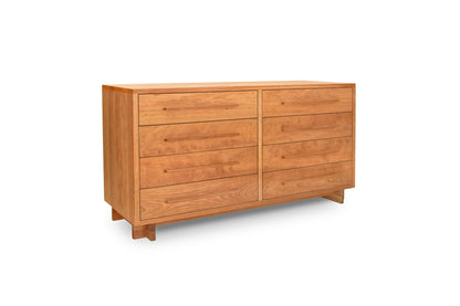 Modern American 8-Drawer Dresser #1, Maple / Wide Modern American 8-Drawer Dresser #1, Maple / Wide