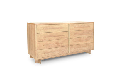 Modern American 8-Drawer Dresser #1, Maple / Wide Modern American 8-Drawer Dresser #1, Maple / Wide