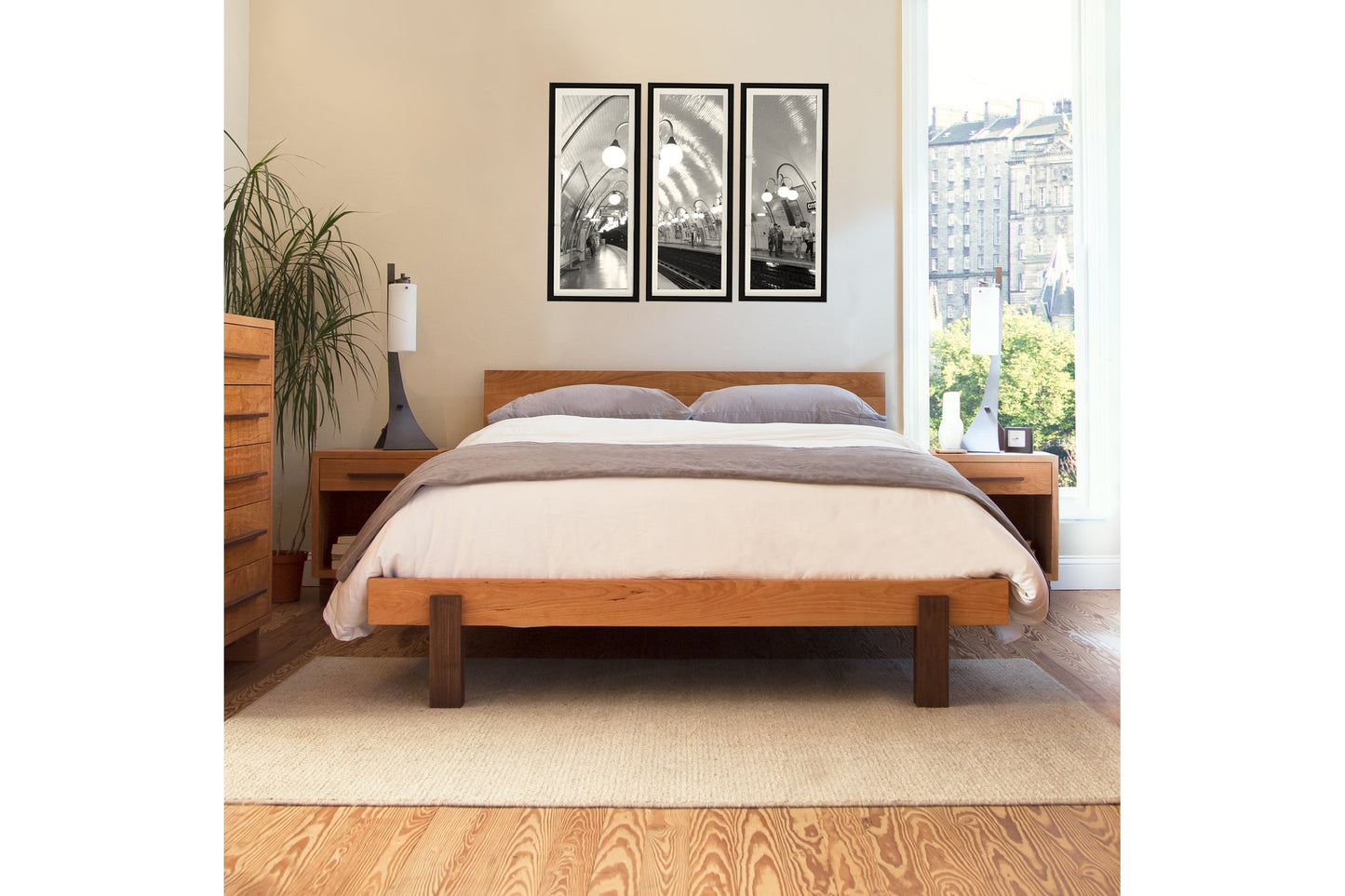 Modern American Platform Bed
