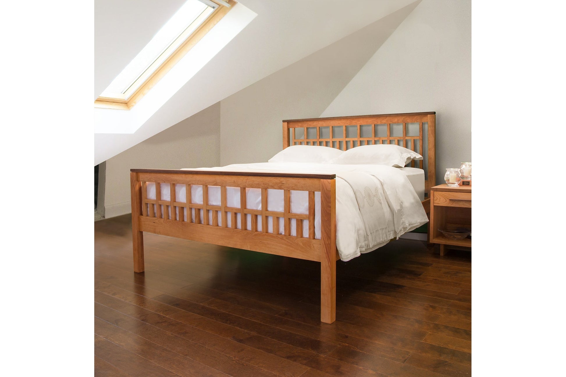 Modern American Trellis Bed