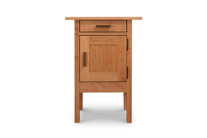 Modern Craftsman 1-Drawer Nightstand with Door - Comfort Pure