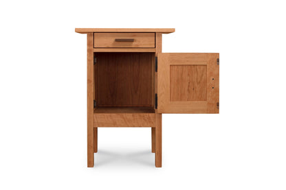 Modern Craftsman 1-Drawer Nightstand with Door - Comfort Pure