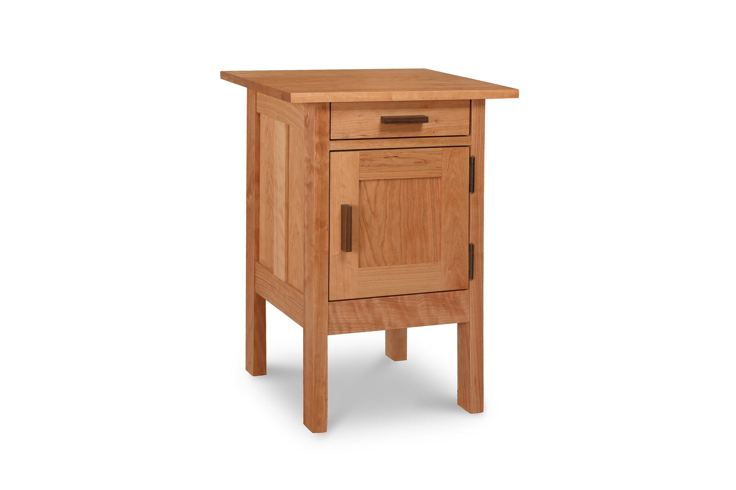 Modern Craftsman 1-Drawer Nightstand with Door - Comfort Pure