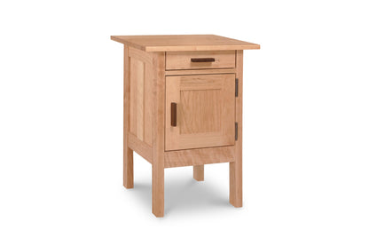 Modern Craftsman 1-Drawer Nightstand with Door - Comfort Pure