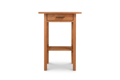 Modern Craftsman 1-Drawer Open Shelf Nightstand