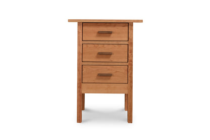 Modern Craftsman 3-Drawer Nightstand