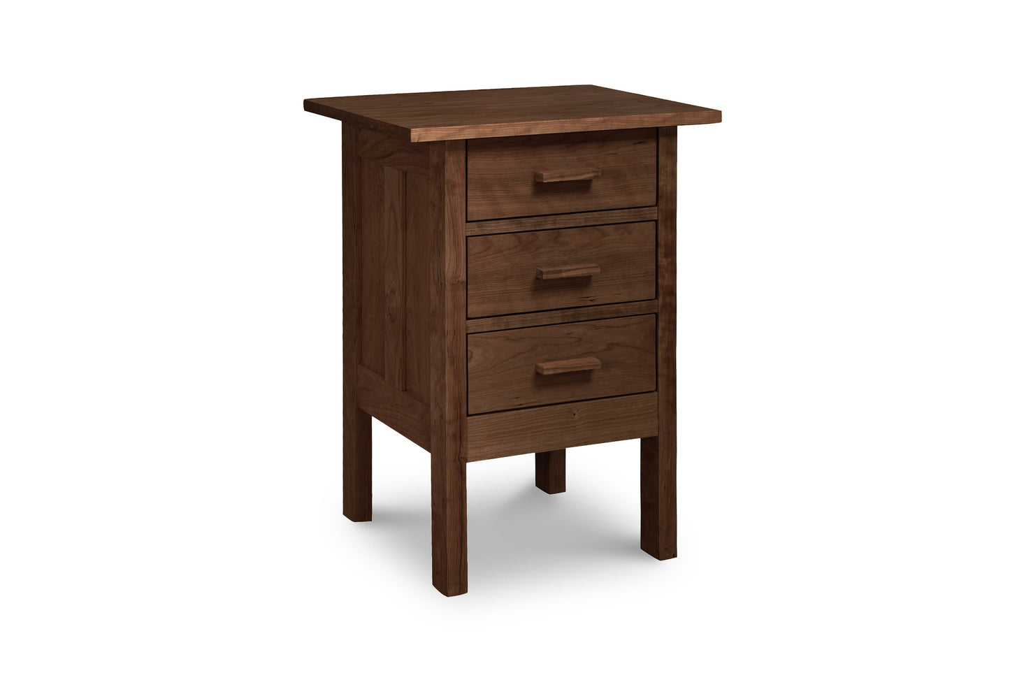 Modern Craftsman 3-Drawer Nightstand