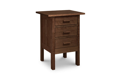 Modern Craftsman 3-Drawer Nightstand