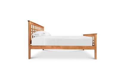 Modern Craftsman High Footboard Bed