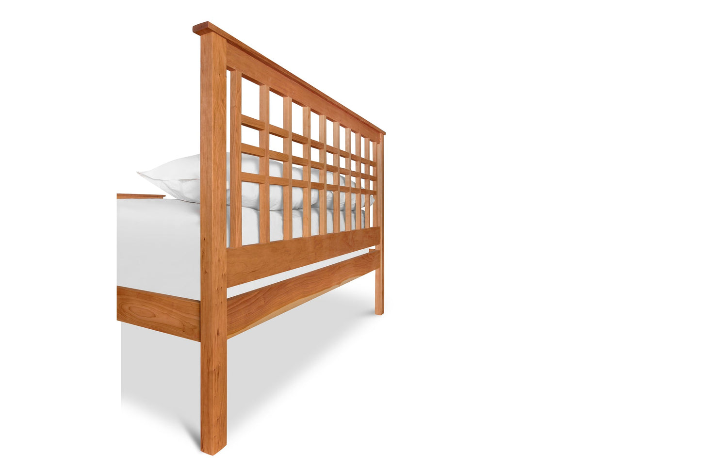Modern Craftsman High Footboard Bed