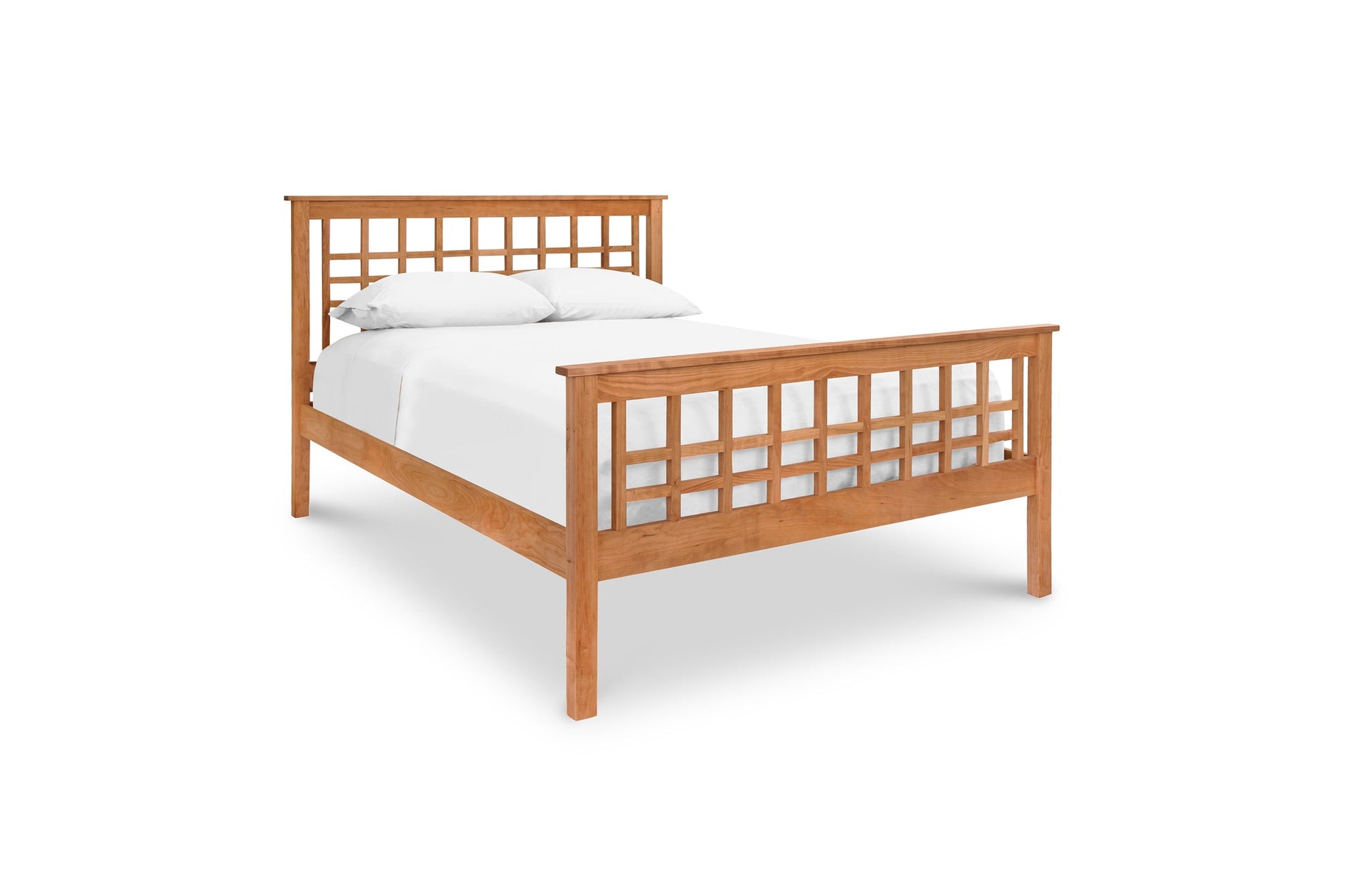 Modern Craftsman High Footboard Bed