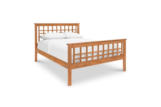 Modern Craftsman High Footboard Bed