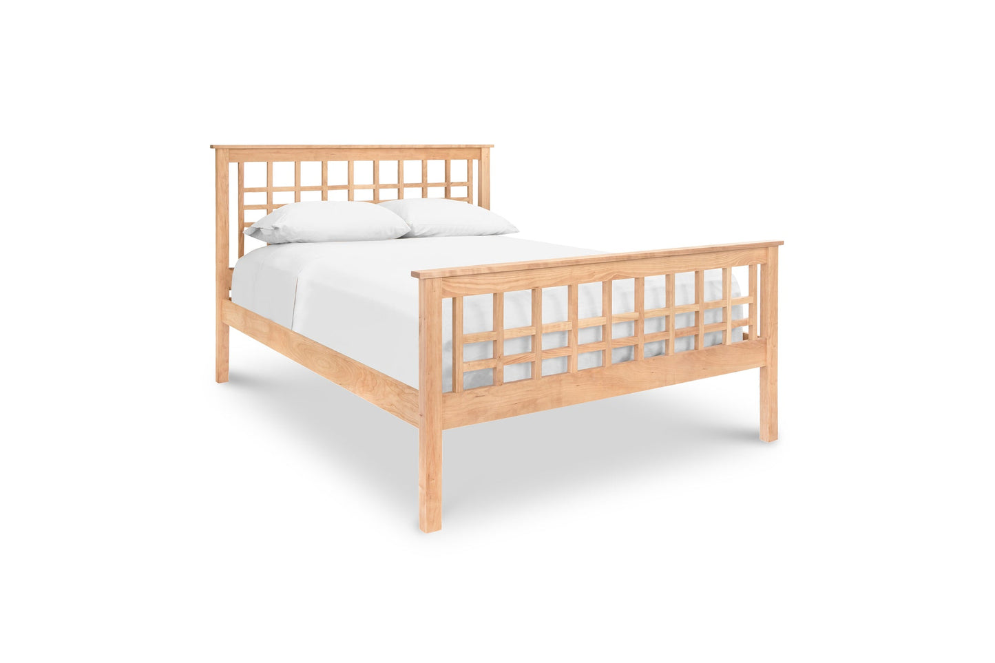 Modern Craftsman High Footboard Bed