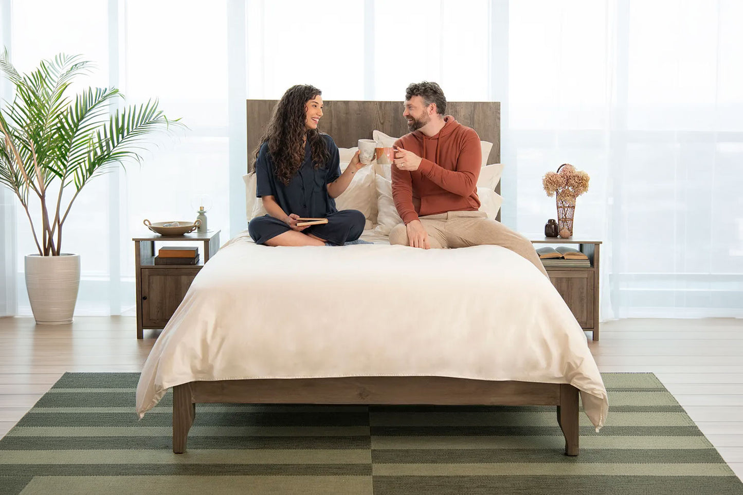 Organic Cotton Percale Duvet Set