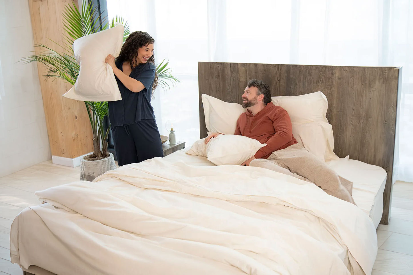 Organic Cotton Percale Duvet Set