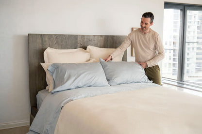 Organic Cotton Sateen Sheet Set