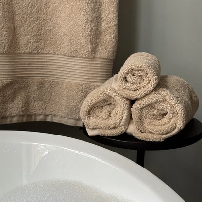 Organic Cotton Terry Cloth Bath Towel Set