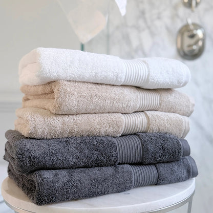 Organic Cotton Terry Cloth Bath Towel Set