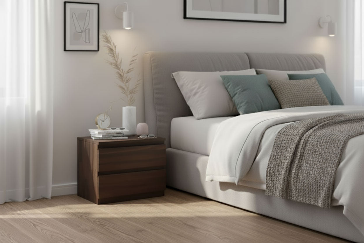 Natural Eco Nightstand • Wenge