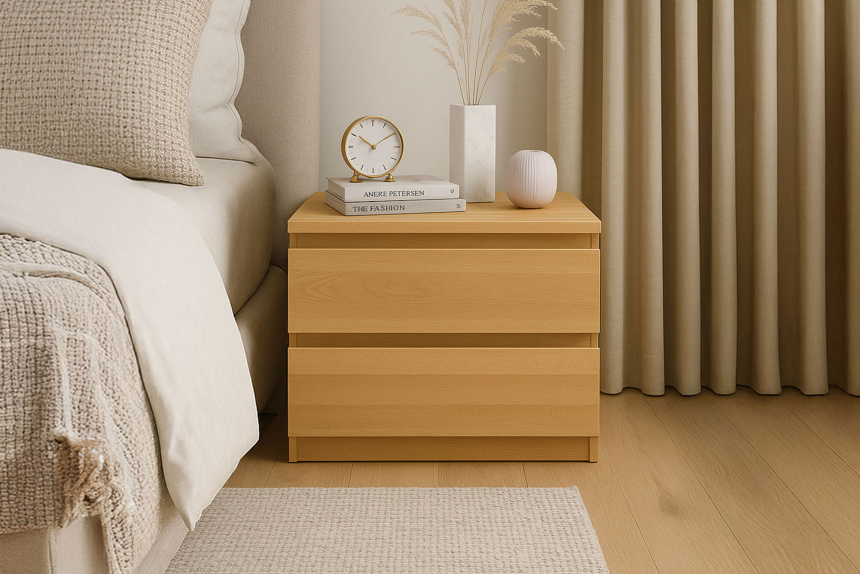 Natural Eco Nightstand • Natural