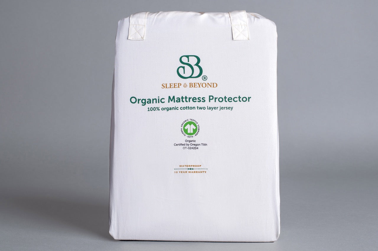 Organic Cotton Waterproof Mattress Protector - Comfort Pure