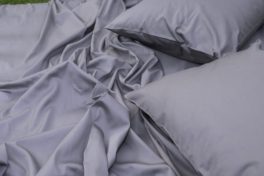 100% Organic Cotton Sateen Sheet Set