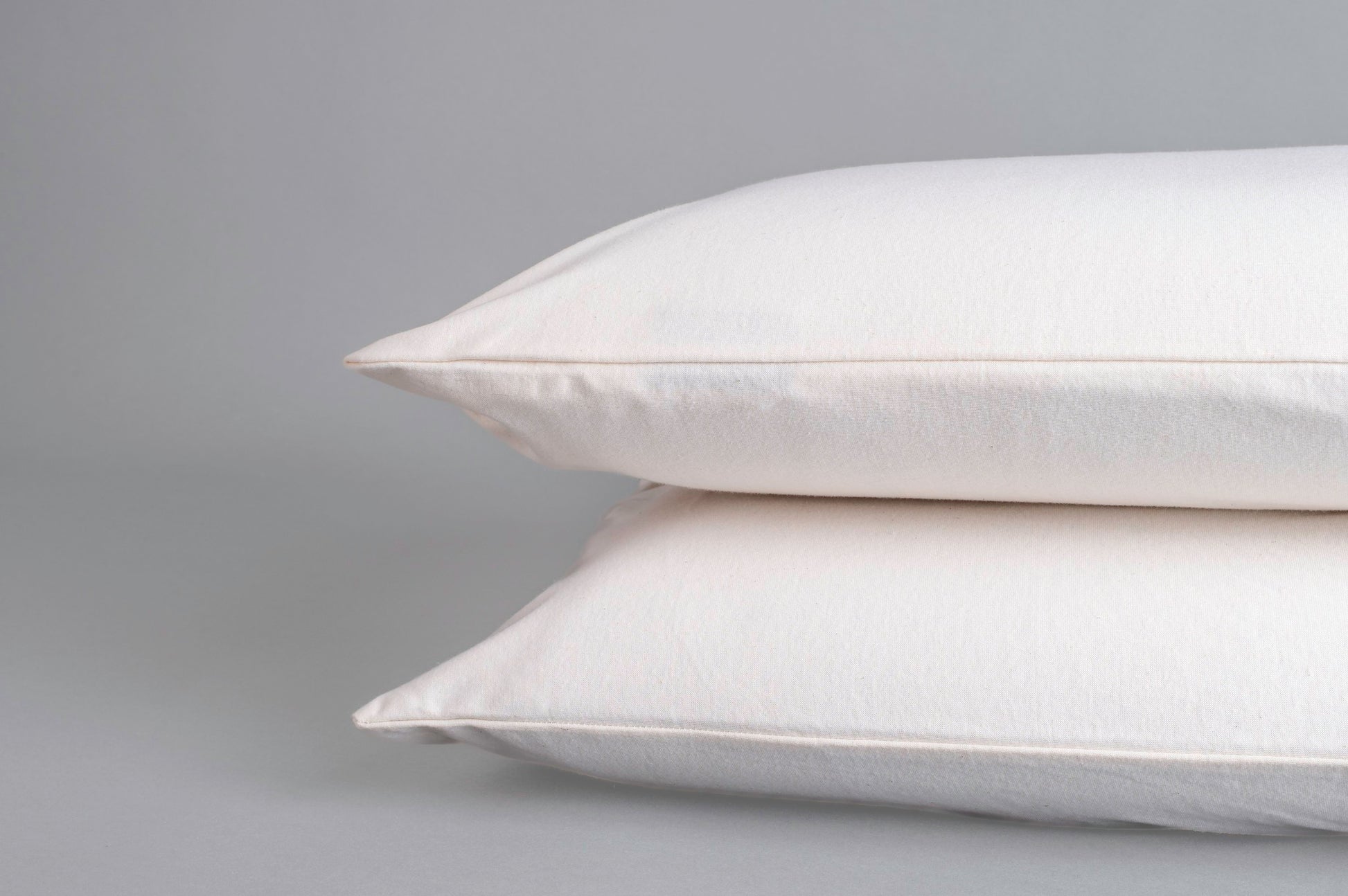 Organic Cotton Waterproof Pillow Case Encasement Pair - Comfort Pure