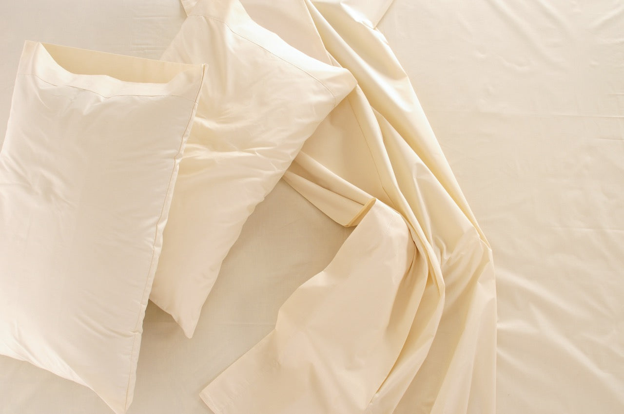 100% Organic Cotton Sateen Sheet Set - Comfort Pure