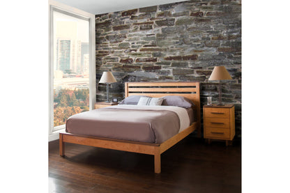 Modern American 3-Drawer Nightstand