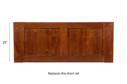 Tatami Bed with Grooved Headboard