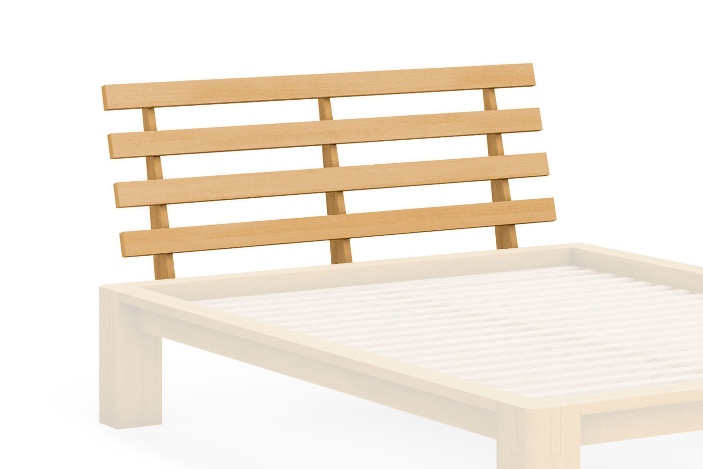 Headboard for a Tatami Bed
