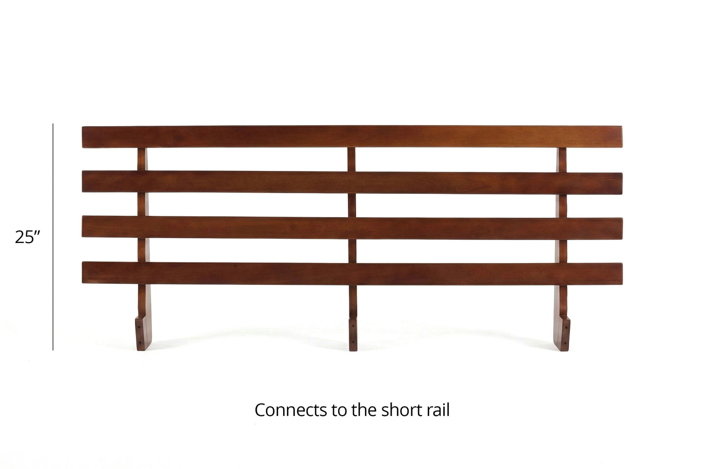 Tatami Bed with Slatted Headboard