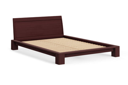 Tatami Bed with Solid Headboard