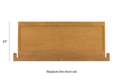 Tatami Bed with Solid Headboard