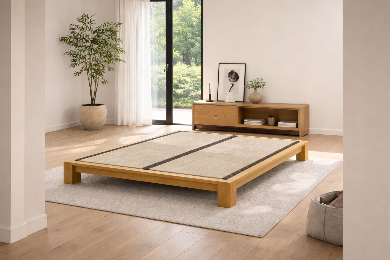 Japanese Tatami Platform Bed • Urban Oak