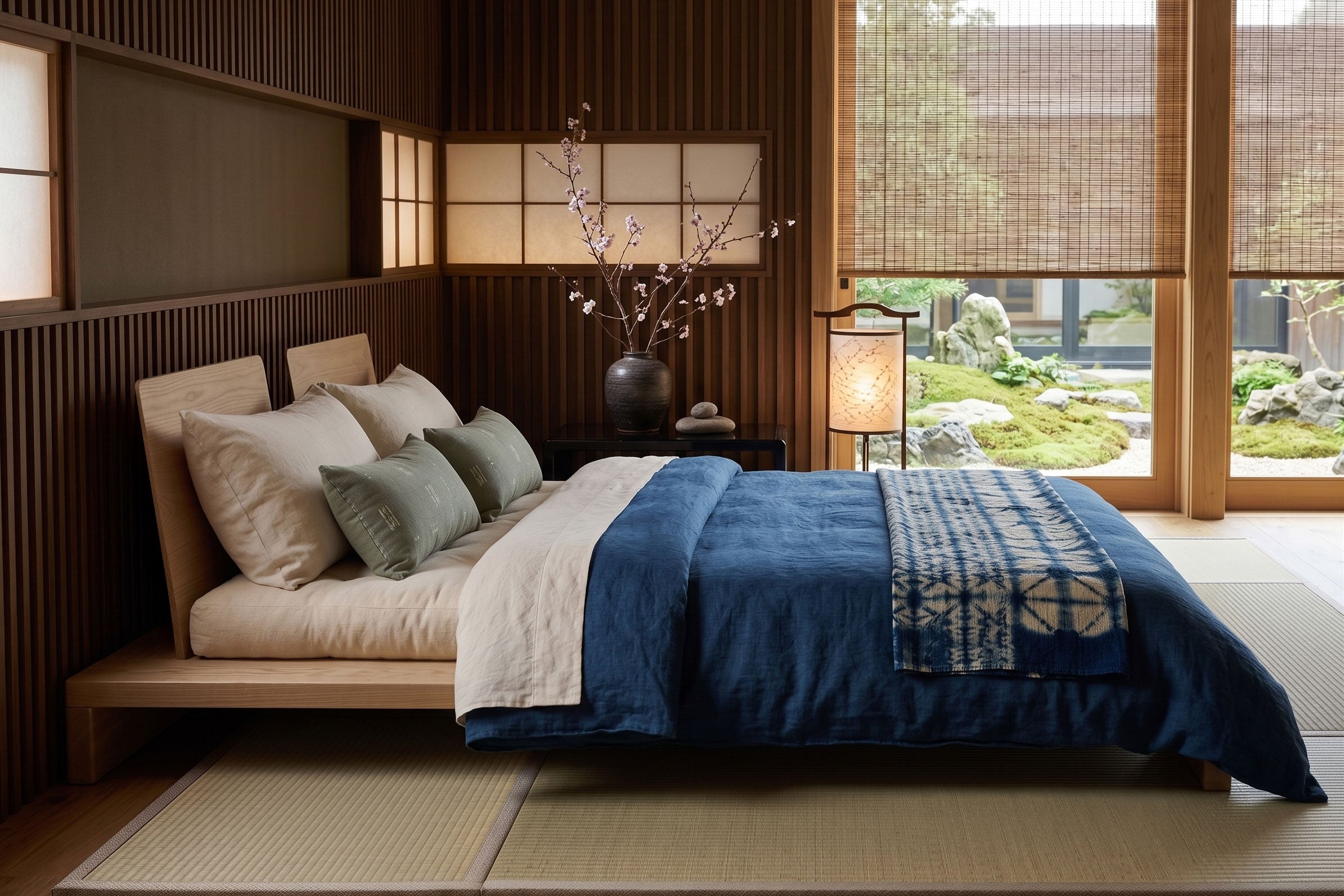 Japanese Zen Platform Bed • Urban Oak
