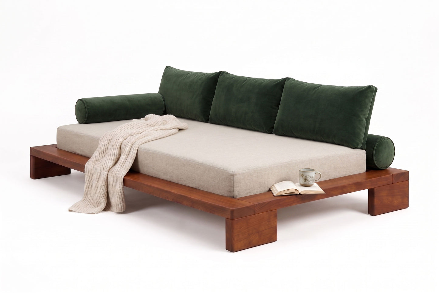 Japanese Zen Daybed Frame