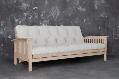 Classic Amish American Oak Futon Sofa Bed Frame