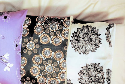 100% Organic Cotton Sateen Flat Sheet (Patterns)