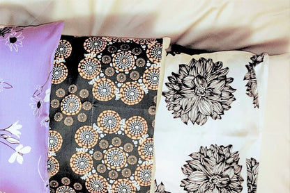 100% Organic Cotton Sateen Fitted Sheet (Patterns)