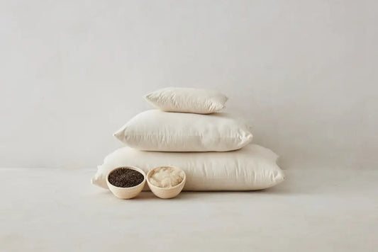 Organic Wool and Buckwheat Pillow