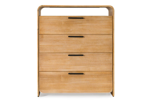 Dresden - Modern Natural Acacia Chest